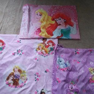 Girls Disney Princess sheet set